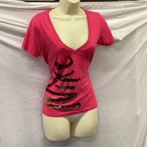 Nike hot pink Tee